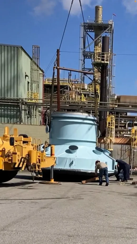 total-western eco services project - Top of Quench Tower